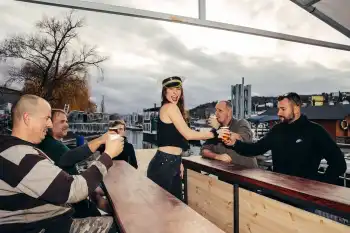 Prag Bier Tretboot