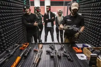 Schießen mit 6 Waffen